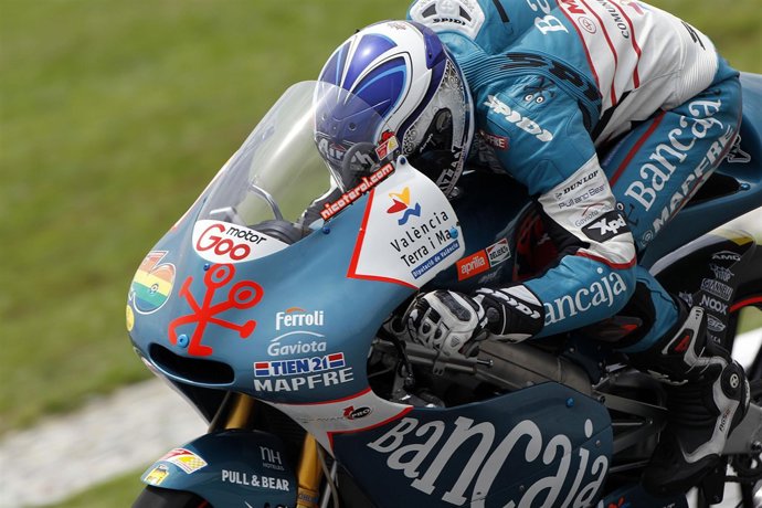 Nico Terol (Aprilia) ha finalizado tercero en la sesión libre del GP de Malasia