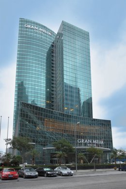 El 'Hotel Gran Meliá Shanghai', único establecimiento hotelero español en China