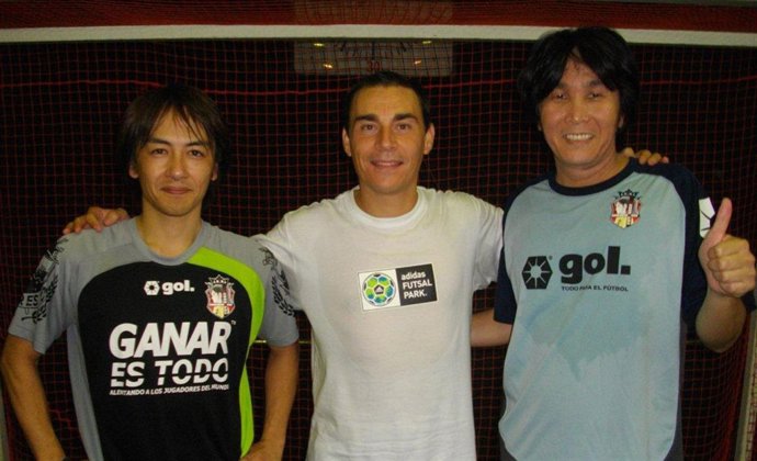 El creador de Oliver y Benji con Miguel Rodrigo