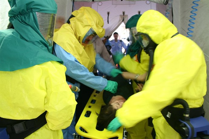 Simulacro de emergencias NBQ