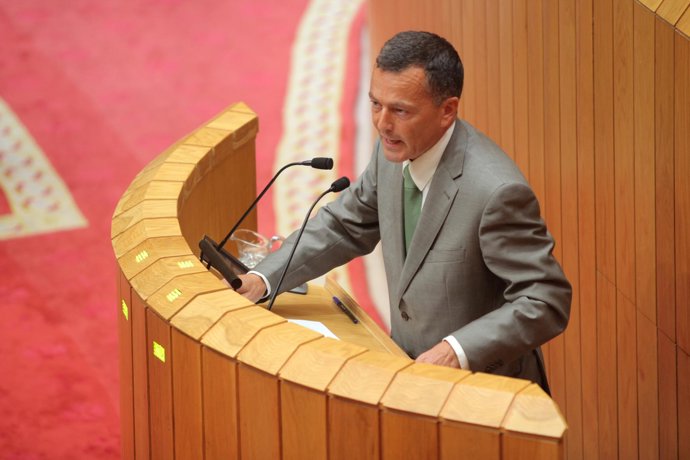 O conselleiro de Medio Ambiente, Territorio e Infraestruturas, Agustín Hernández