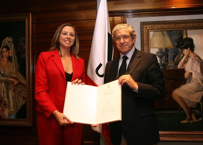 La entrega del premio tuvo lugar hoy.