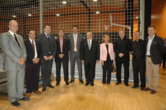 Personalidades asistentes al acto de presentación del Sport Center