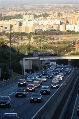 Retenciones en la carretera de Sevilla
