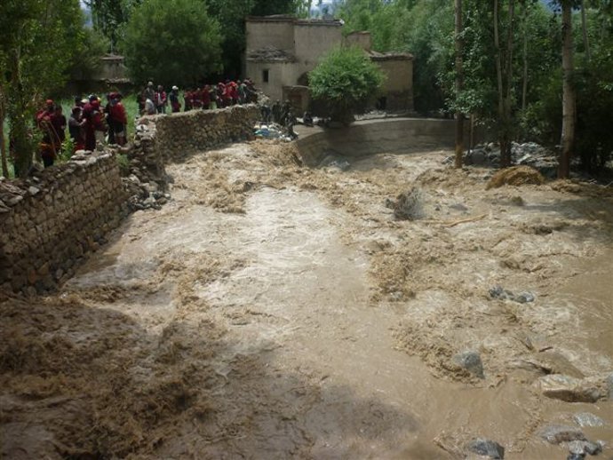 Inundaciones en India