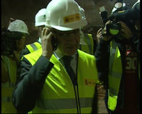 Blanco transmite a los mineros gallegos que Sebastián le ha garantizado que las centrales térmicas "no se van a cerrar"