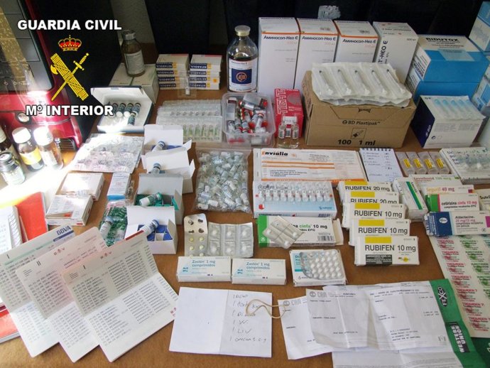 Las sustancias intervenidas por los agentes