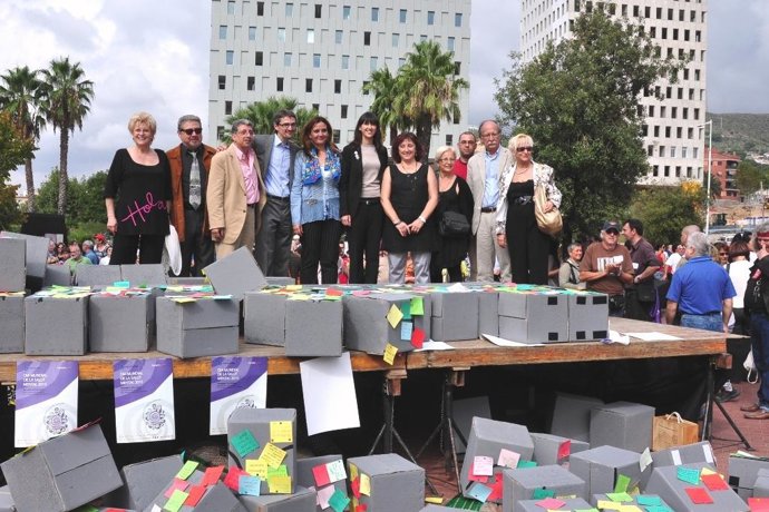 Muro contra el estigma de la salud mental