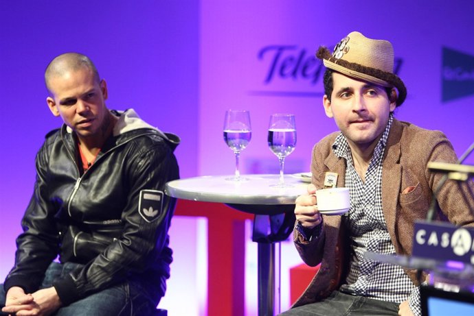 Calle 13 en la presentación de su disco