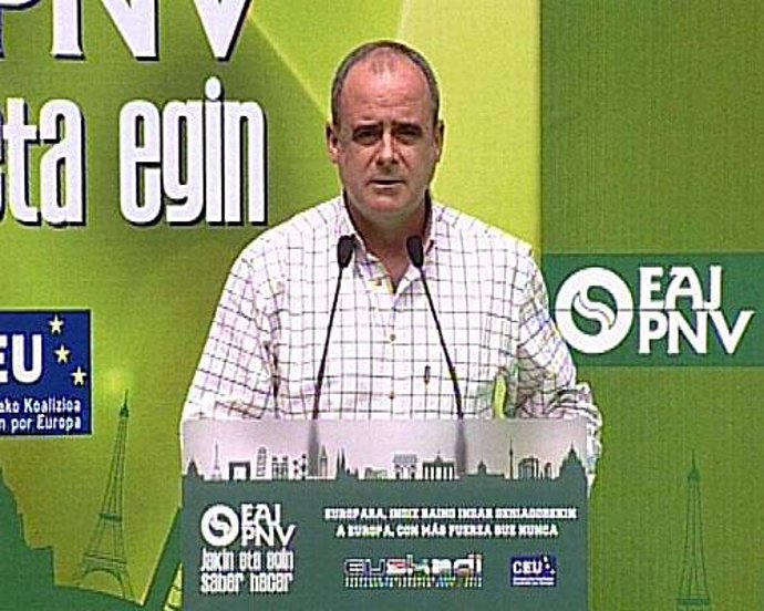 El portavoz parlamentario del PNV y presidente del GBB, Joseba Egibar