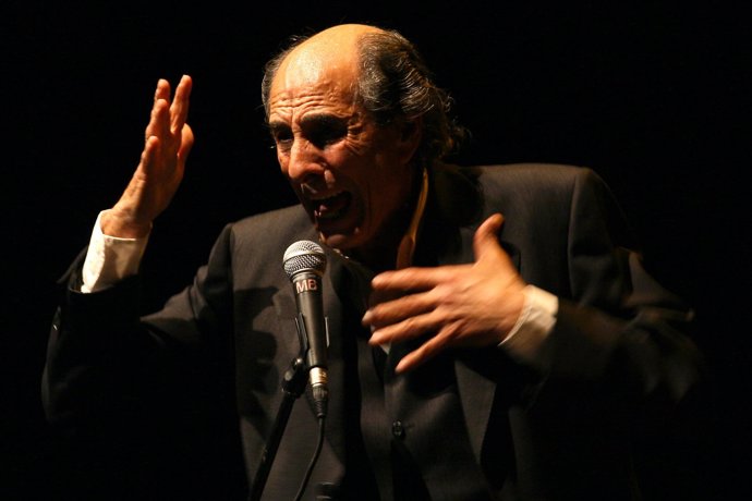 El cantaor Andrés Lozano