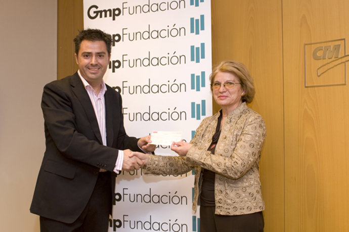 Acto de entrega del cheque