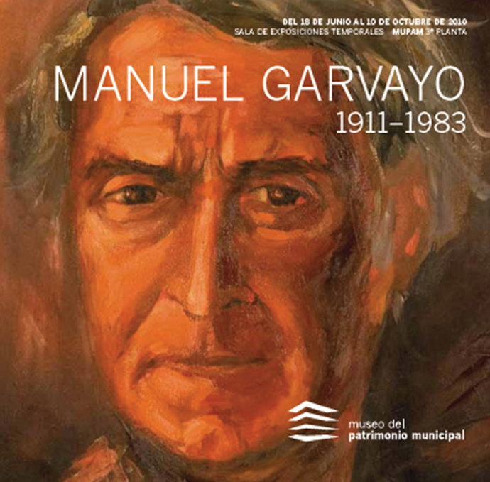 Cartel de la exposición 'Manuel Garvayo 1911-1983'