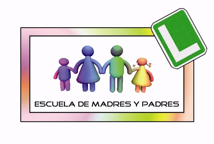 Logo de la escuela de madres y padres de Ejea