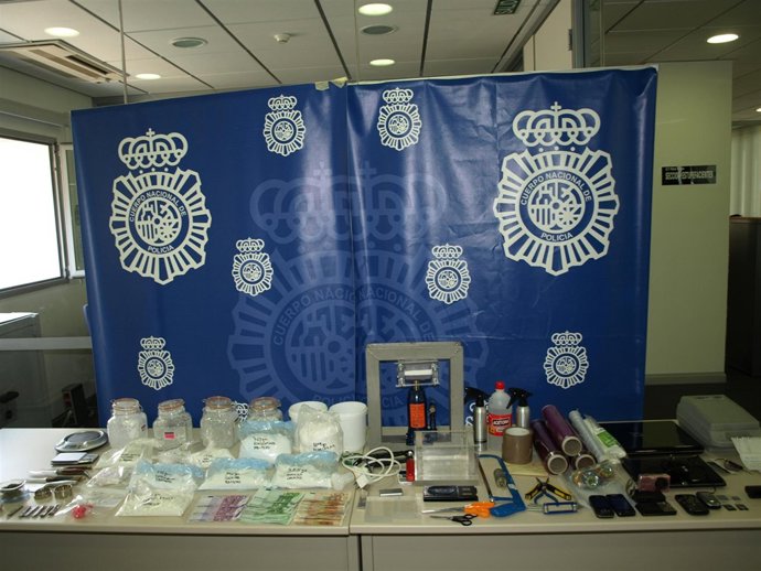 sustancias estupefacientes incautadas