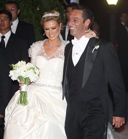 La boda de Carlos Slim Jr. y María Elena Torruco