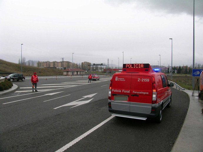 Campaña de control de alcoholemia y drogas de Policía Foral.