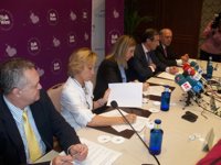 Las Cajas Rurales de Albacete, Cuenca, Ciudad Real financiarán conjuntamente parte de la 'World Wine Exhibition'