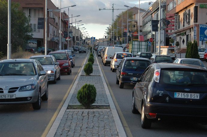 Retenciones de tráfico en Toledo