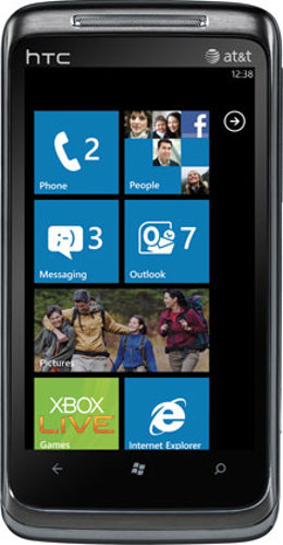 Smartphone con Windows Phone 7 HTC Surround