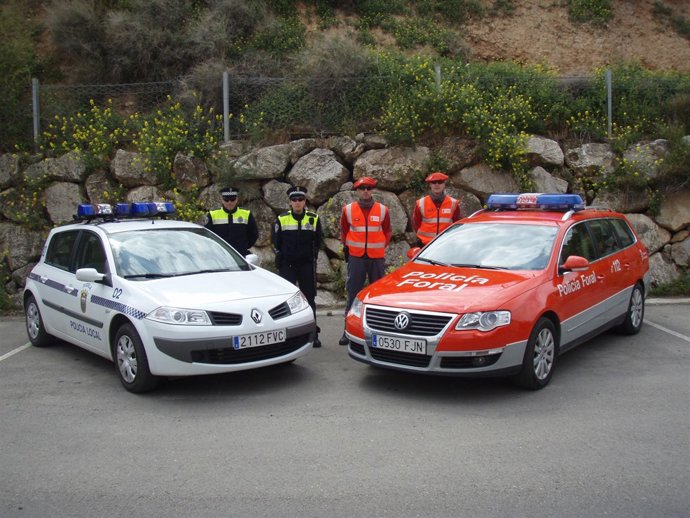 La Policía Foral y la Policía Municipal de Tudela realizan controles conjuntos d