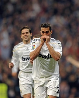 Arbeloa Celebra Su Gol Al Atlético