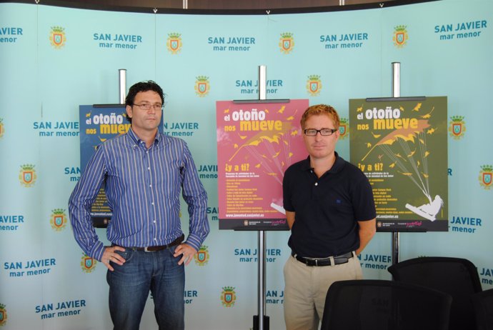José Ignacio Peñalver y José Luis Espinosa, técnico y concejal de Juventud respe