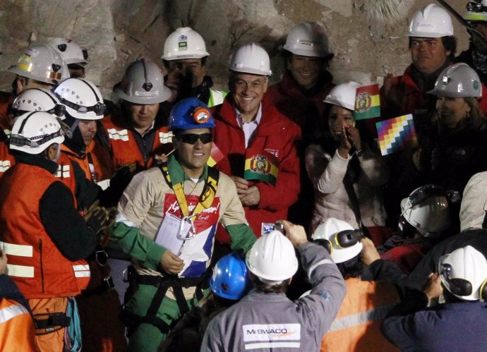 Carlos Mamani, cuarto minero rescatado en Chile
