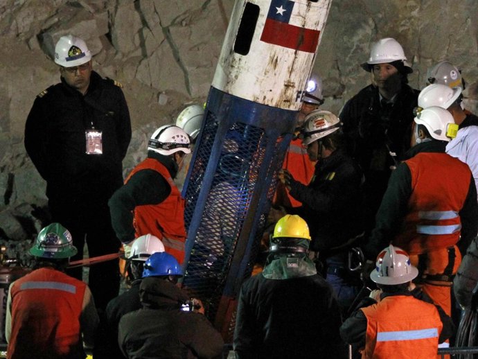 Minero rescatado Osman Araya