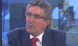 Luis Pizarro, durante la entrevista en 'El Meridiano' de Canal Sur TV