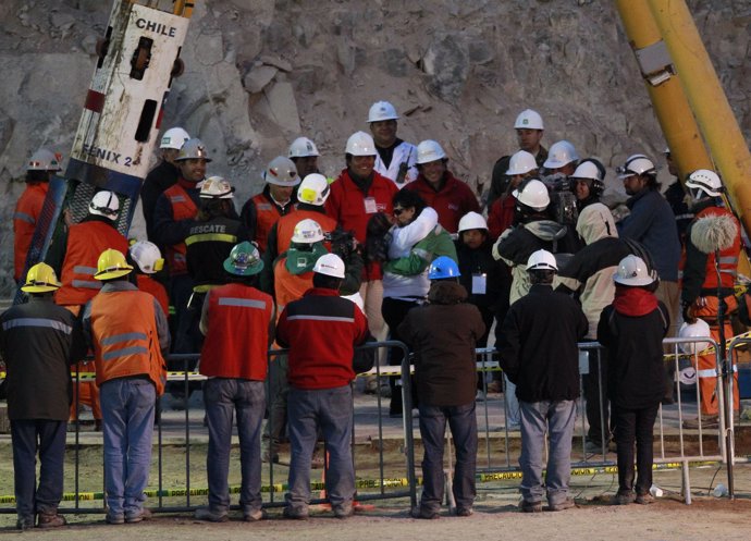 Rescate del minero Yañez en Chile