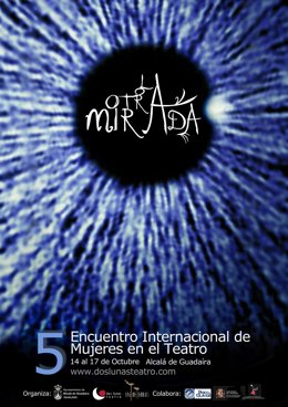 Cartel del 'V Encuentro de Mujeres en el Teatro. La otra mirada'