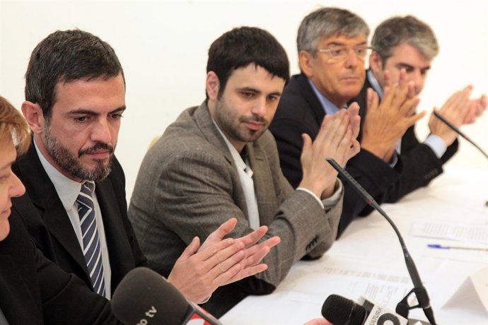 O director xerente da S.A. de Xestión do Plan Xacobeo, Ignacio Santos, asiste á 