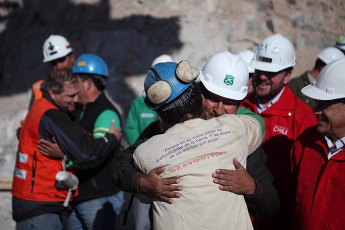 Un minero, rescatado en Chile