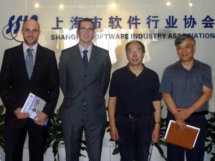 La delegación de Tecnara en China