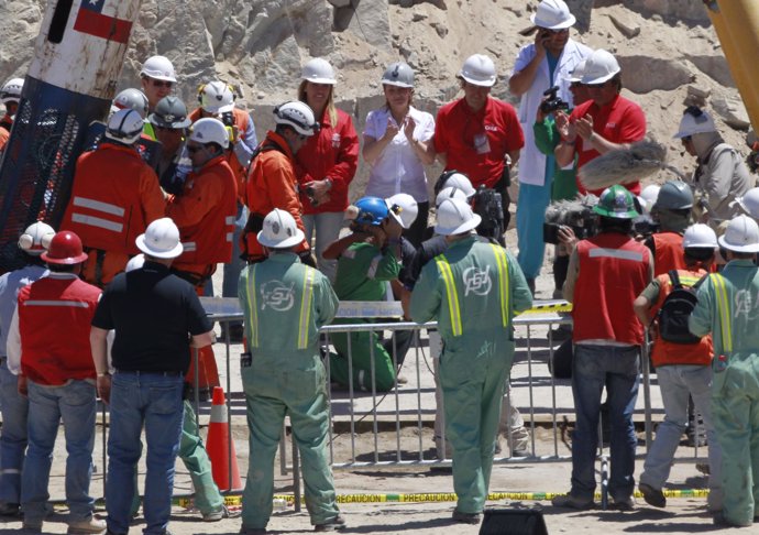Rescate de mineros en la mina San José de Chile
