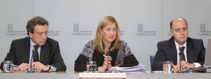 Rueda de prensa tras el consejo de Gobierno.