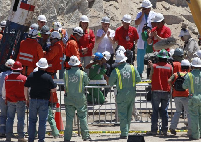 Rescate de mineros en la mina San José de Chile