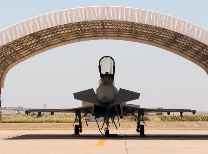  Eurofighter en la Base aérea de Morón