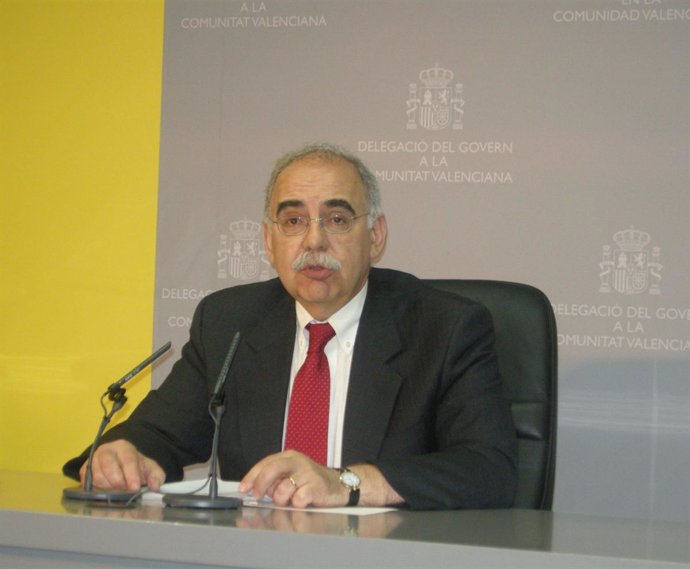 El delegado del Gobierno, Ricardo Peralta