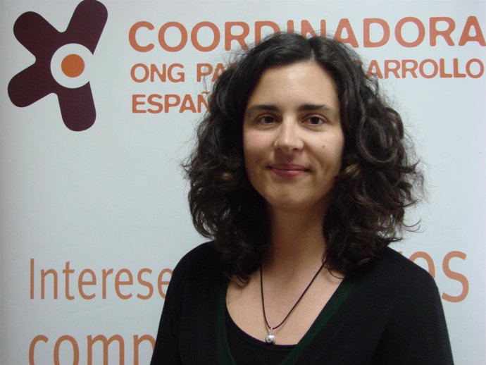 Eva Sarto, vicepresidenta de la Coordinadora de ONGD de España