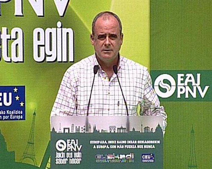 El portavoz parlamentario del PNV y presidente del GBB, Joseba Egibar