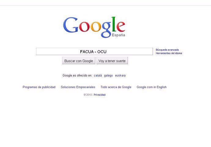 Facua OCU