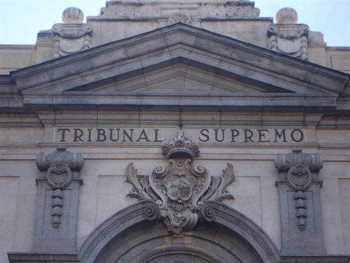 Fachada del Tribunal Supremo