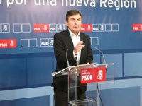 PSOE exige a Cámara y PP que reclame a Samper al menos 100 millones del convenio "porque es dinero de todos murcianos"