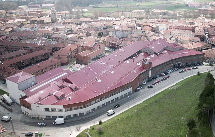 Fábrica de galletas Gullón en Aguilar de Campoo (Palencia)