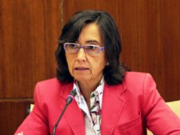 La consejera de Obras Públicas de la Junta de Andalucía, Rosa Aguilar