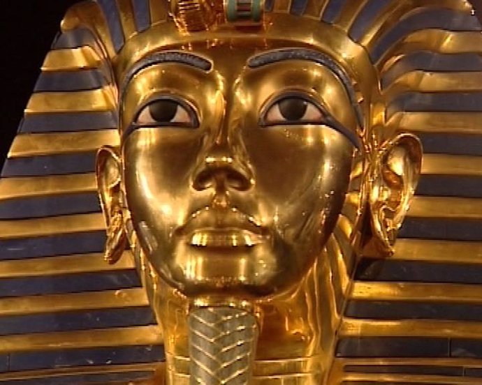 Exposición de la tumba de Tutankhamón