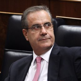 Celestino Corbacho, en el Congreso de los diputados