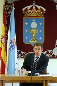 Feijóo ve "una burla" la presencia de Pachi Vázquez en la marcha contra el decreto del carbón